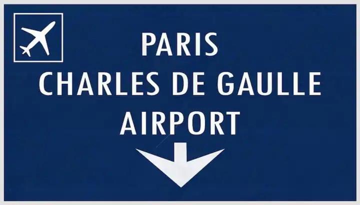 L'Escale : Duplex 4 Pers. Asterix, Aeroport Roissy Cdg, Paris Lägenhet Moussy-le-Neuf Exteriör bild
